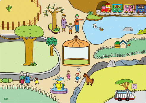 【台灣遊戲書】FOOD超人趣味磁鐵遊戲書:可愛動物 (現貨)