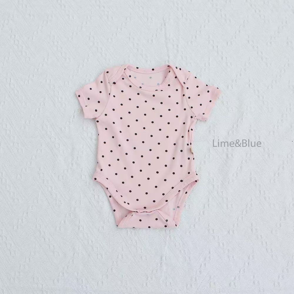 LB05/ 波點包屁衫