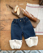 Nutt 25 Winter/ 牛仔長褲 (連可拆毛毛褲腳)