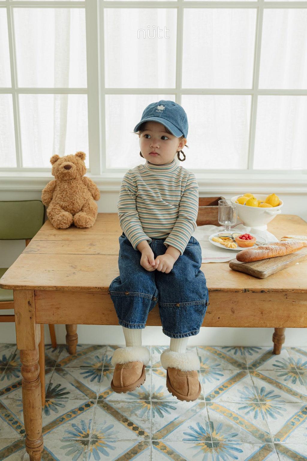 Nutt 25 Winter/ 牛仔長褲 (連可拆毛毛褲腳)