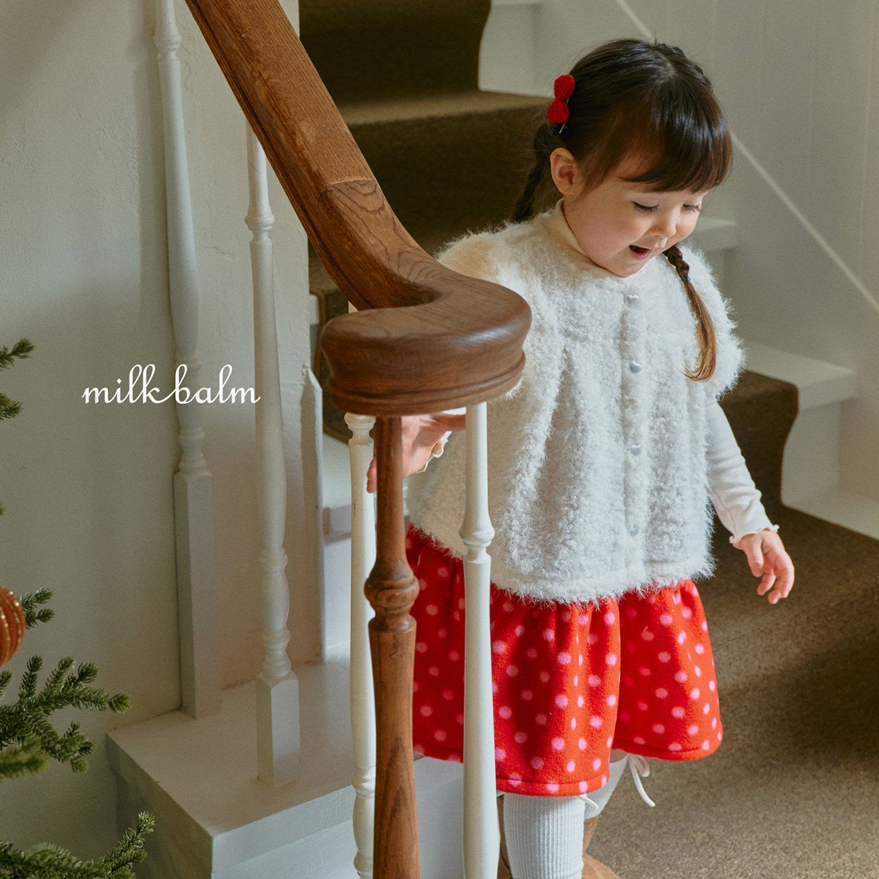 格仔/波點吊帶裙