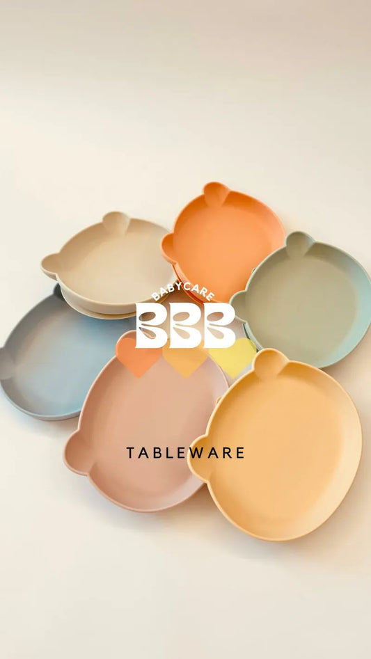 BC07/ 小熊吸盤餐盤