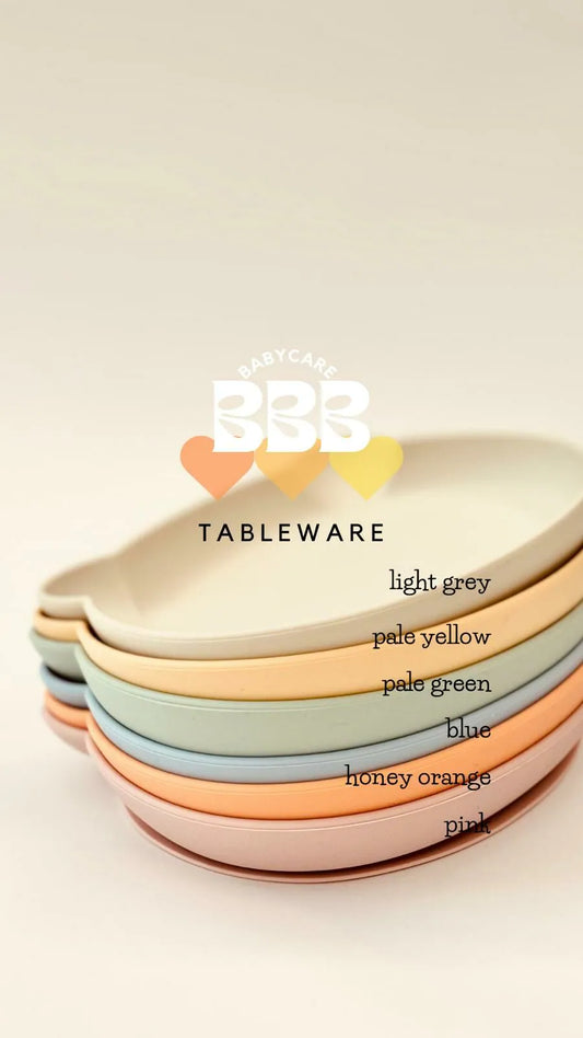 BC07/ 小熊吸盤餐盤