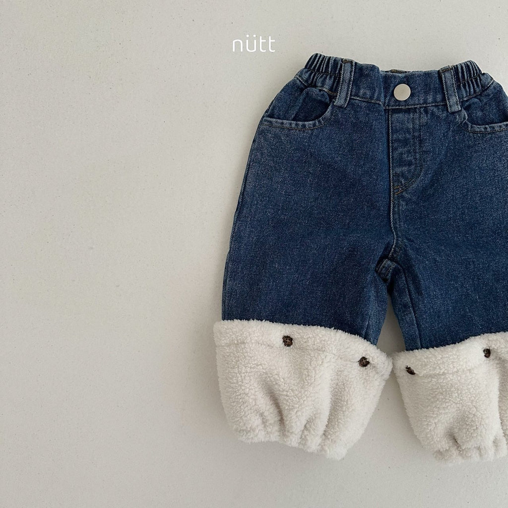 Nutt 25 Winter/ 牛仔長褲 (連可拆毛毛褲腳)