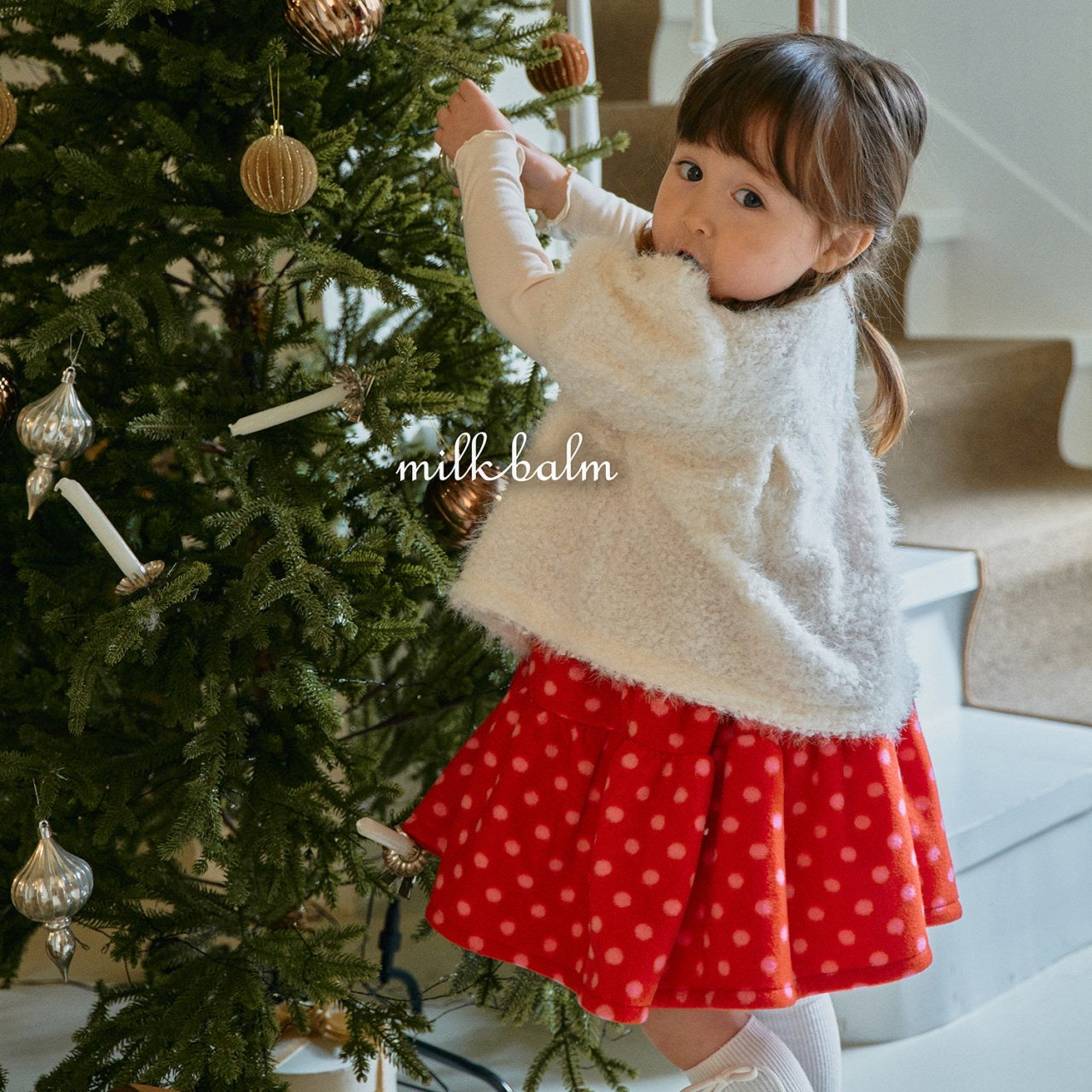 格仔/波點吊帶裙