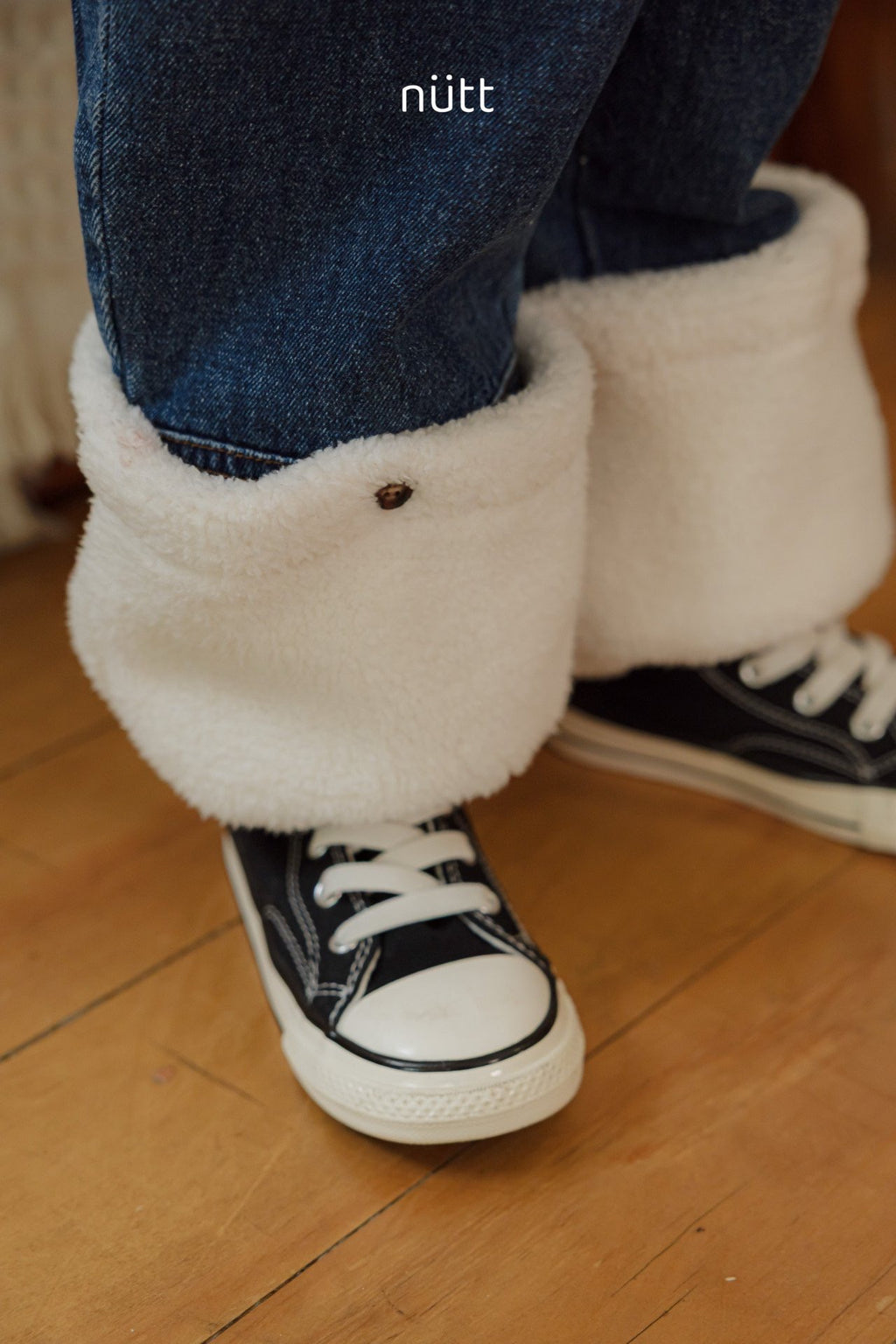 Nutt 25 Winter/ 牛仔長褲 (連可拆毛毛褲腳)