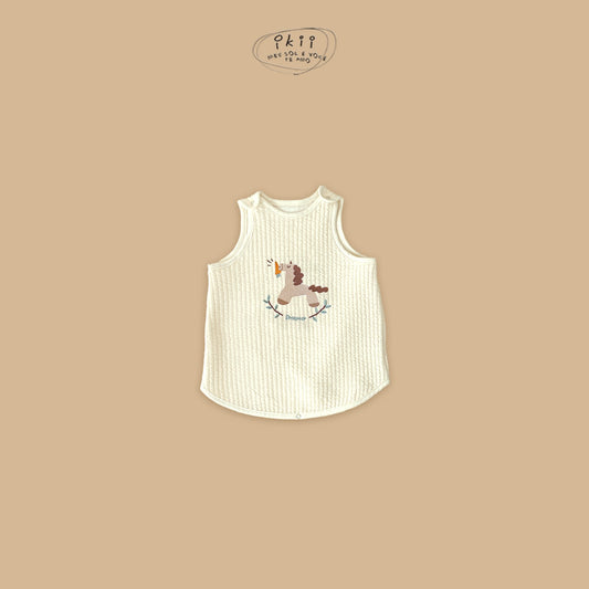 IK07/ 馬仔刺繡防踢背心