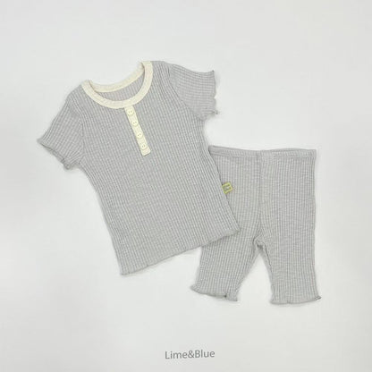 LB08/ 莫蘭迪色系直紋套裝