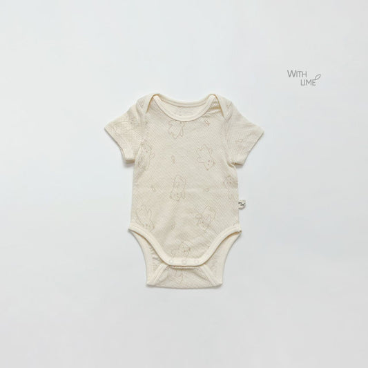 LB09/ 熊仔透氣包屁衫