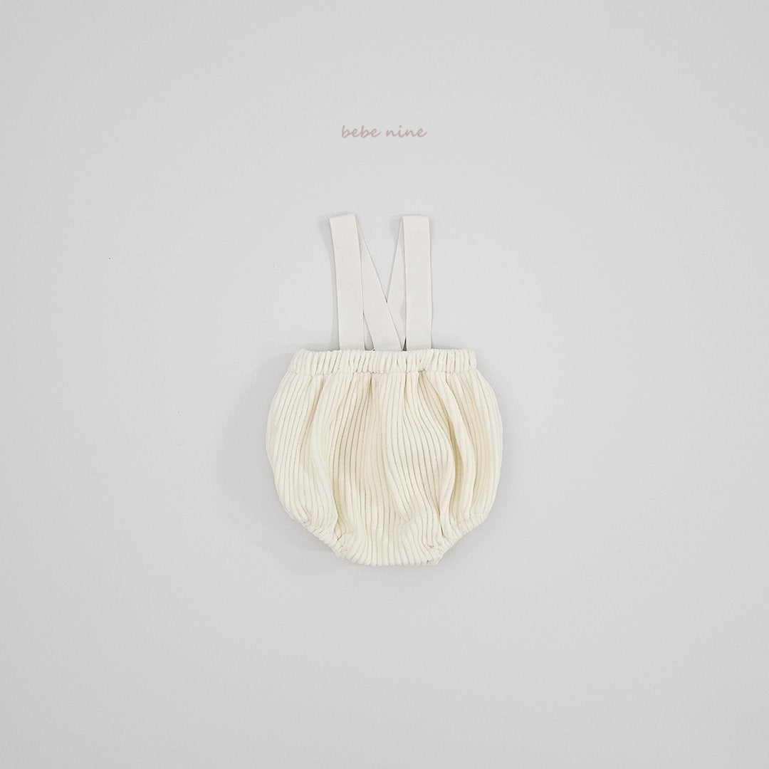 Bebenine 25 Winter/ 燈芯綽吊帶包屁衣