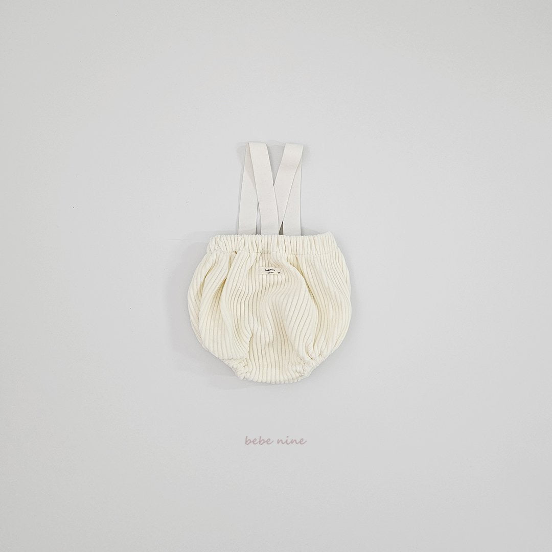 Bebenine 25 Winter/ 燈芯綽吊帶包屁衣