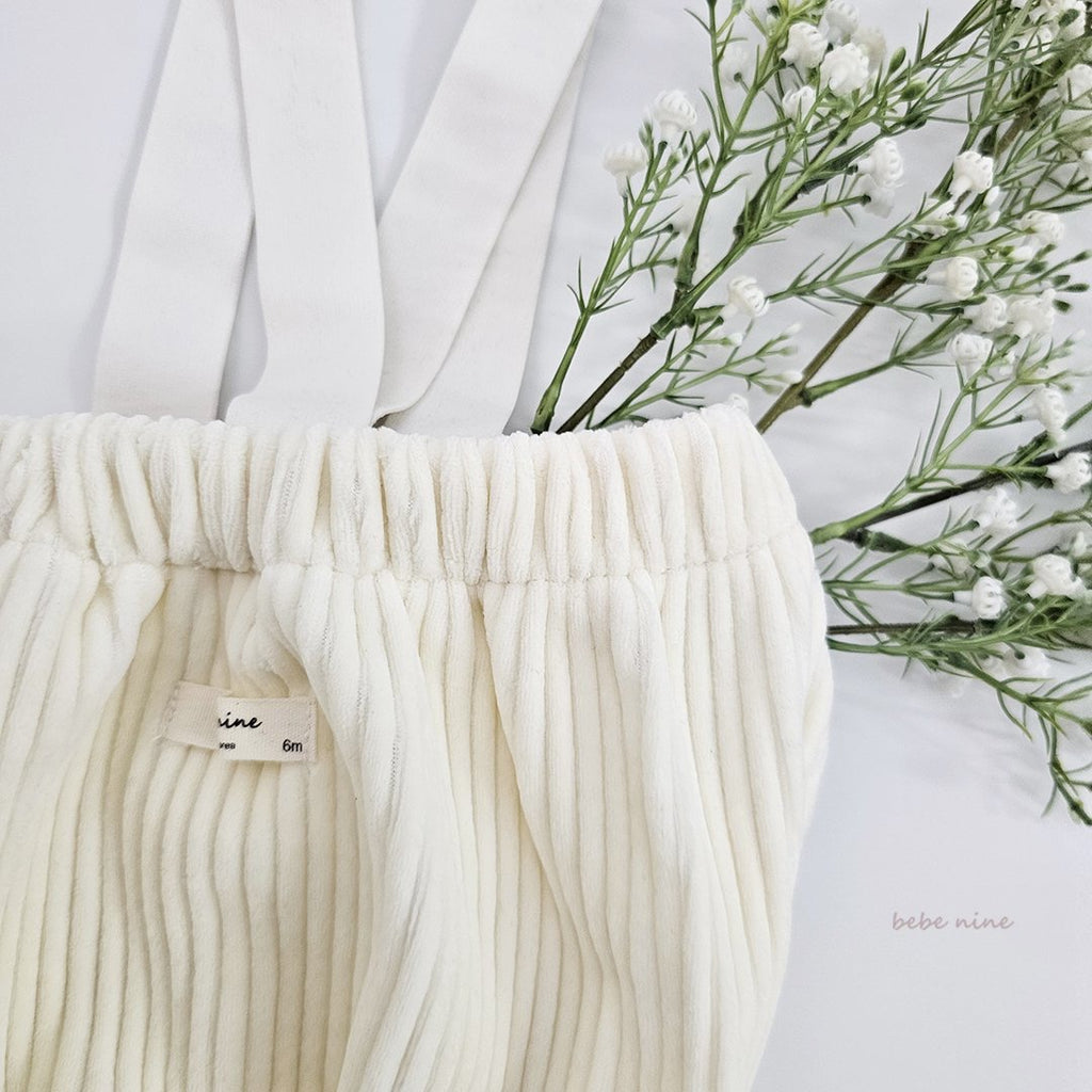 Bebenine 25 Winter/ 燈芯綽吊帶包屁衣