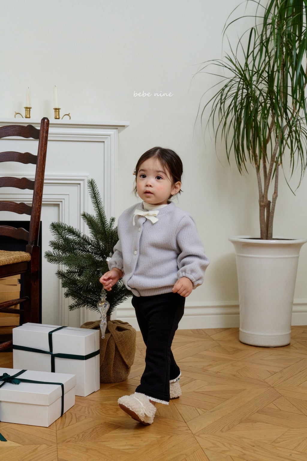 Bebenine 25 Winter/ 針織緞帶外套