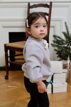 Bebenine 25 Winter/ 針織緞帶外套