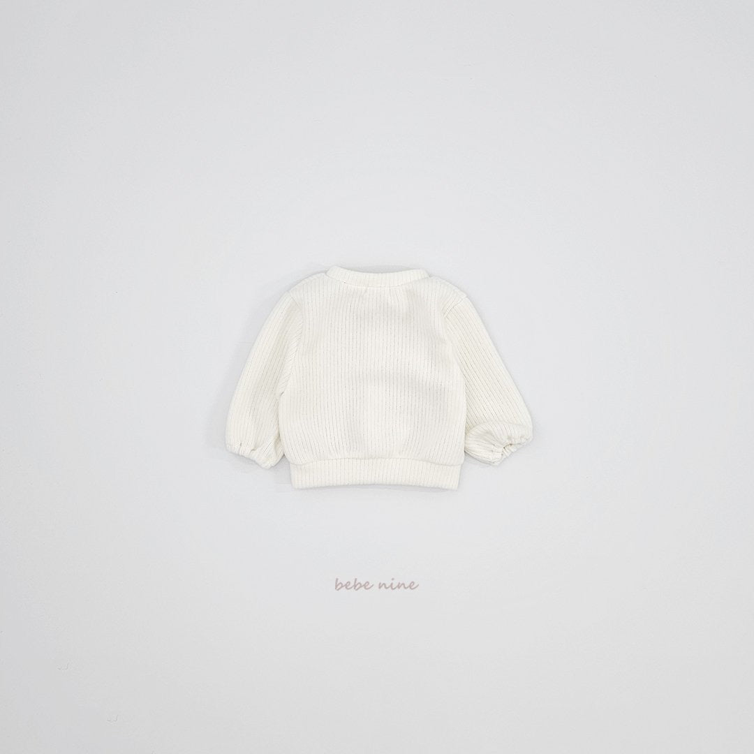 Bebenine 25 Winter/ 針織緞帶外套