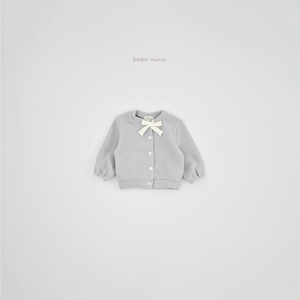 Bebenine 25 Winter/ 針織緞帶外套