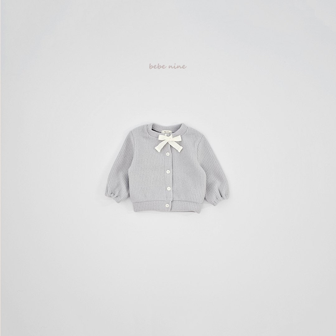 Bebenine 25 Winter/ 針織緞帶外套