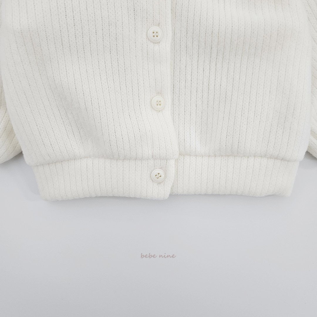 Bebenine 25 Winter/ 針織緞帶外套