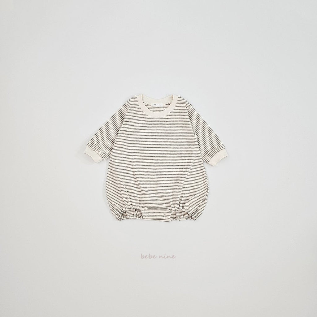 Bebenine 25 Winter/ 間條長袖包屁