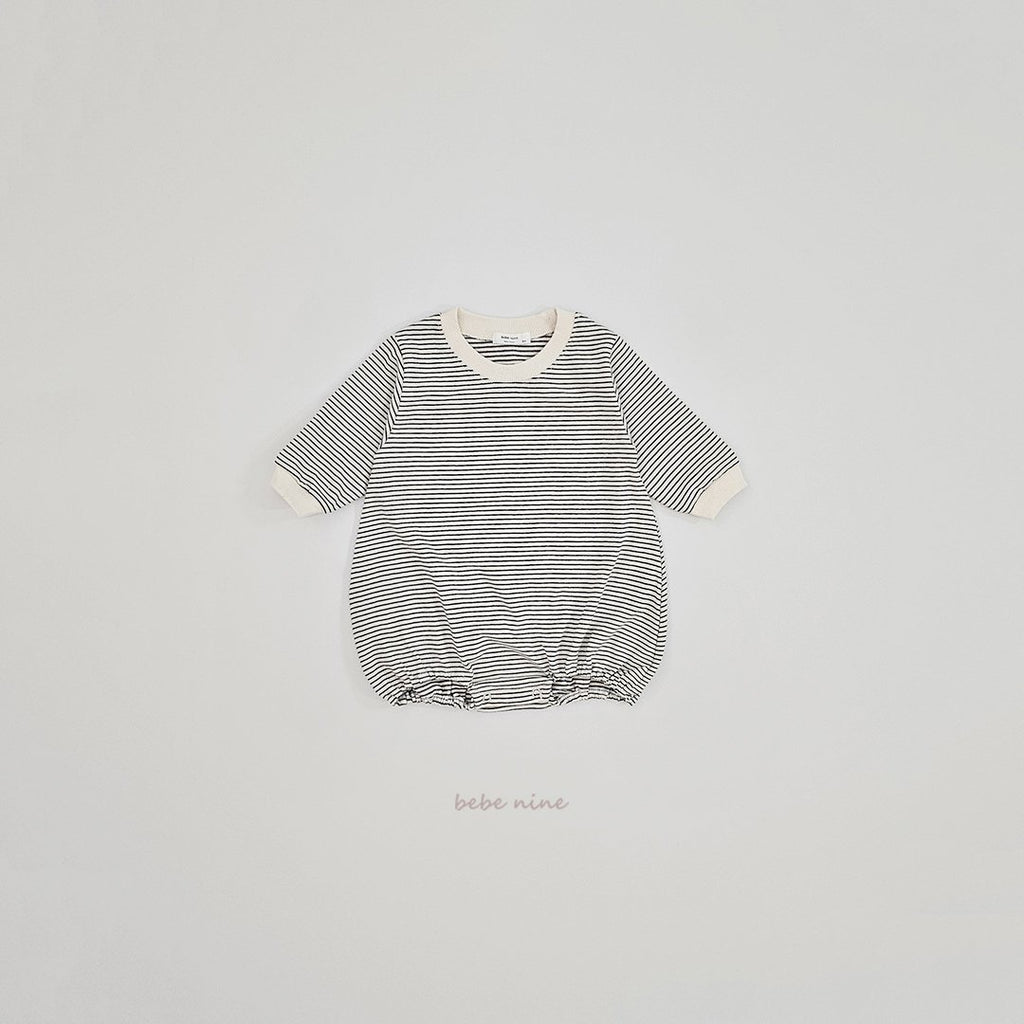 Bebenine 25 Winter/ 間條長袖包屁