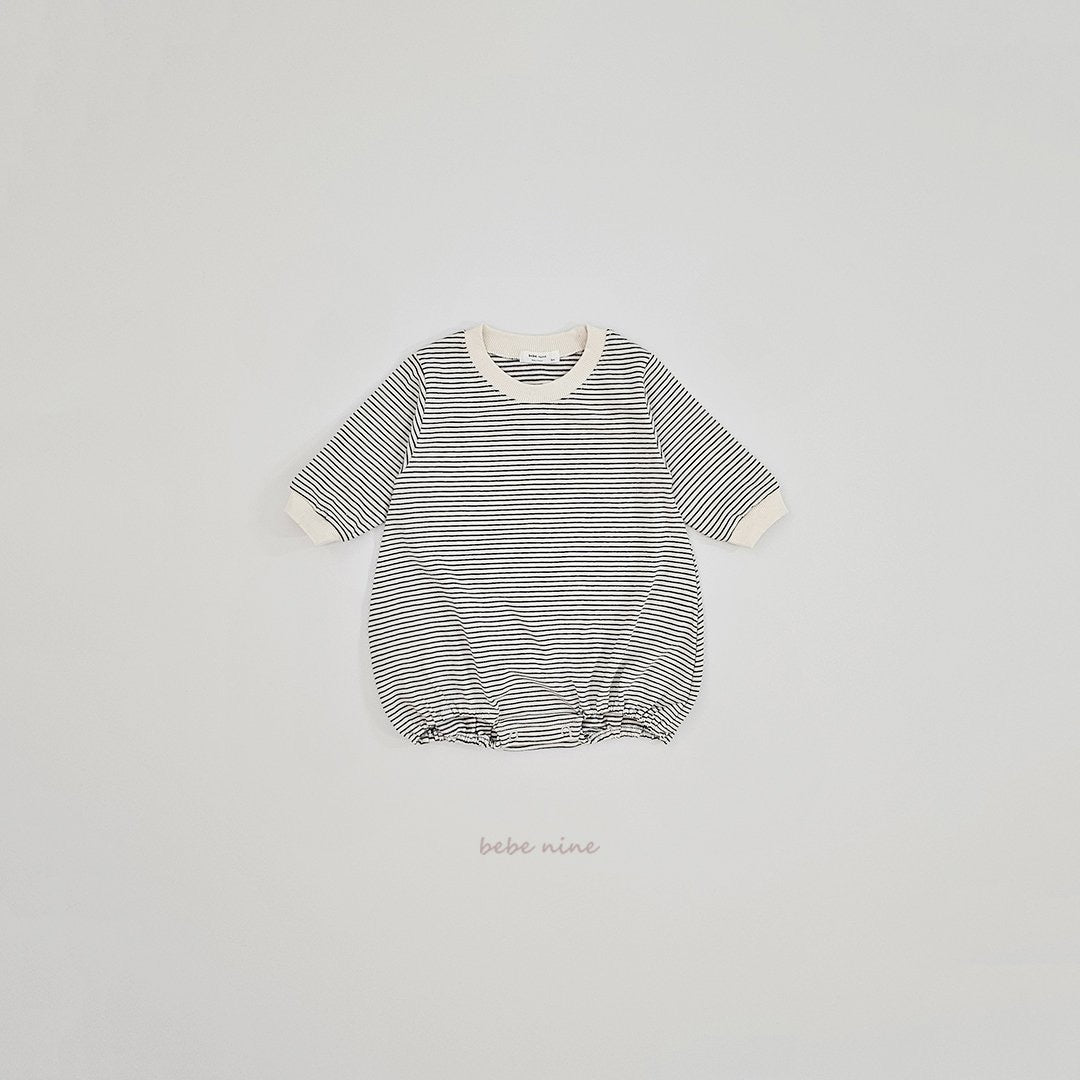 Bebenine 25 Winter/ 間條長袖包屁