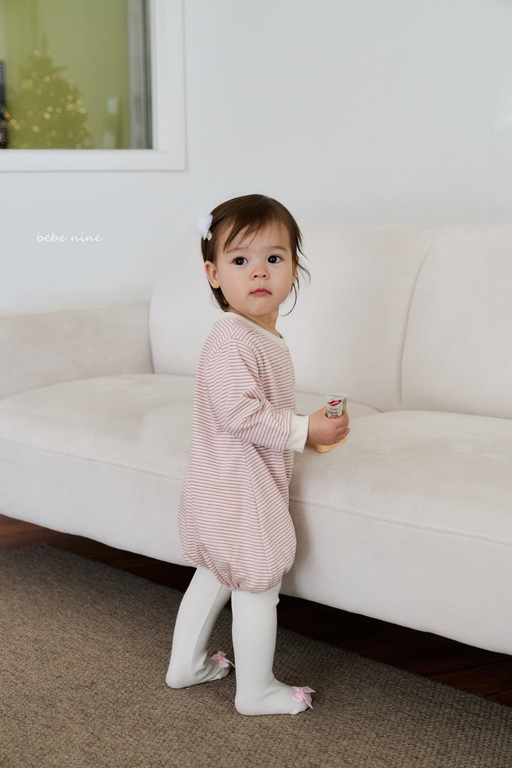 Bebenine 25 Winter/ 間條長袖包屁