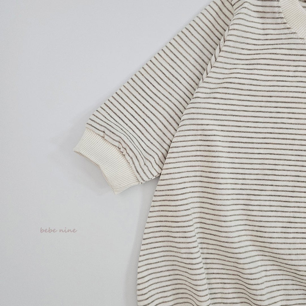 Bebenine 25 Winter/ 間條長袖包屁