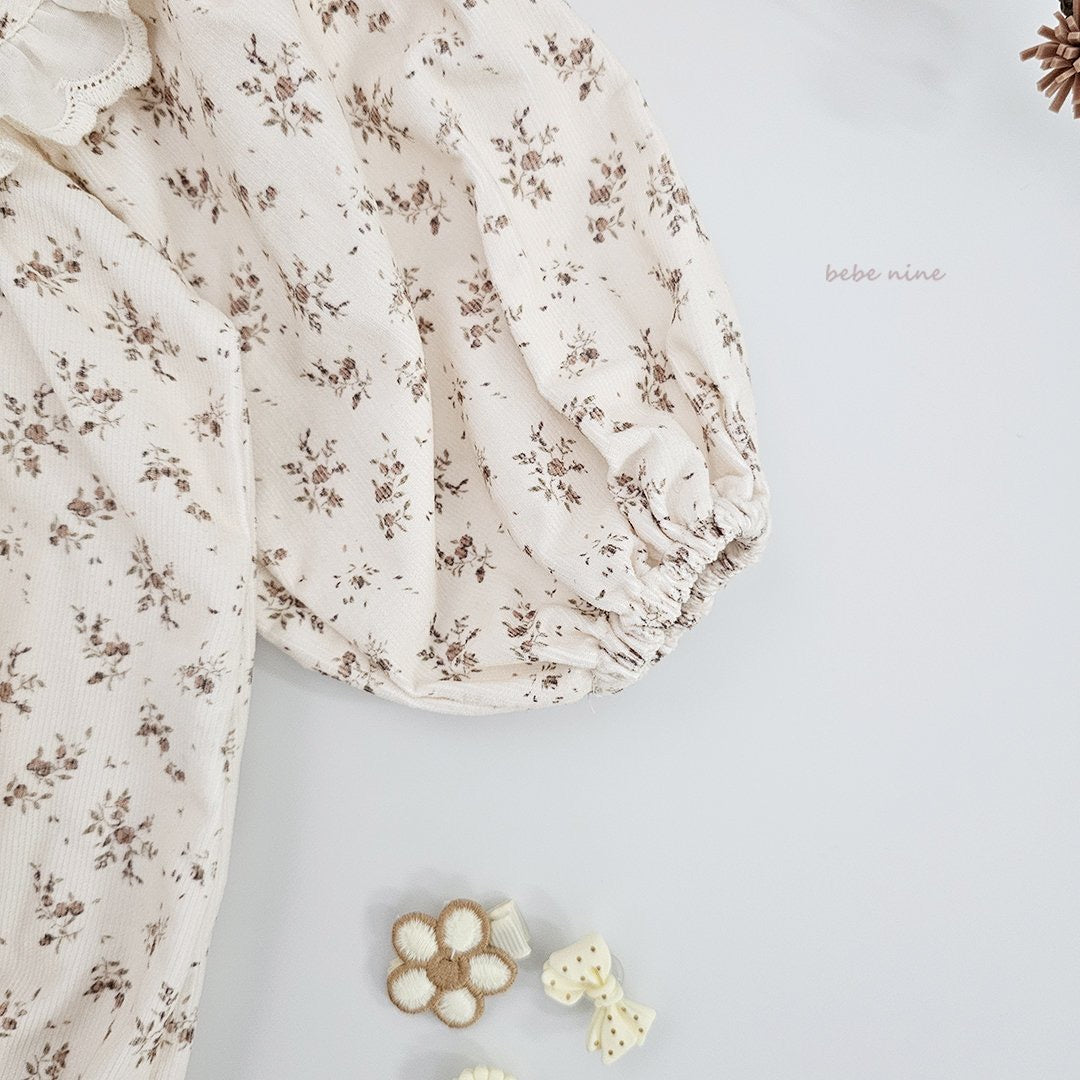 Bebenine 25 Winter/ 碎花包屁衣