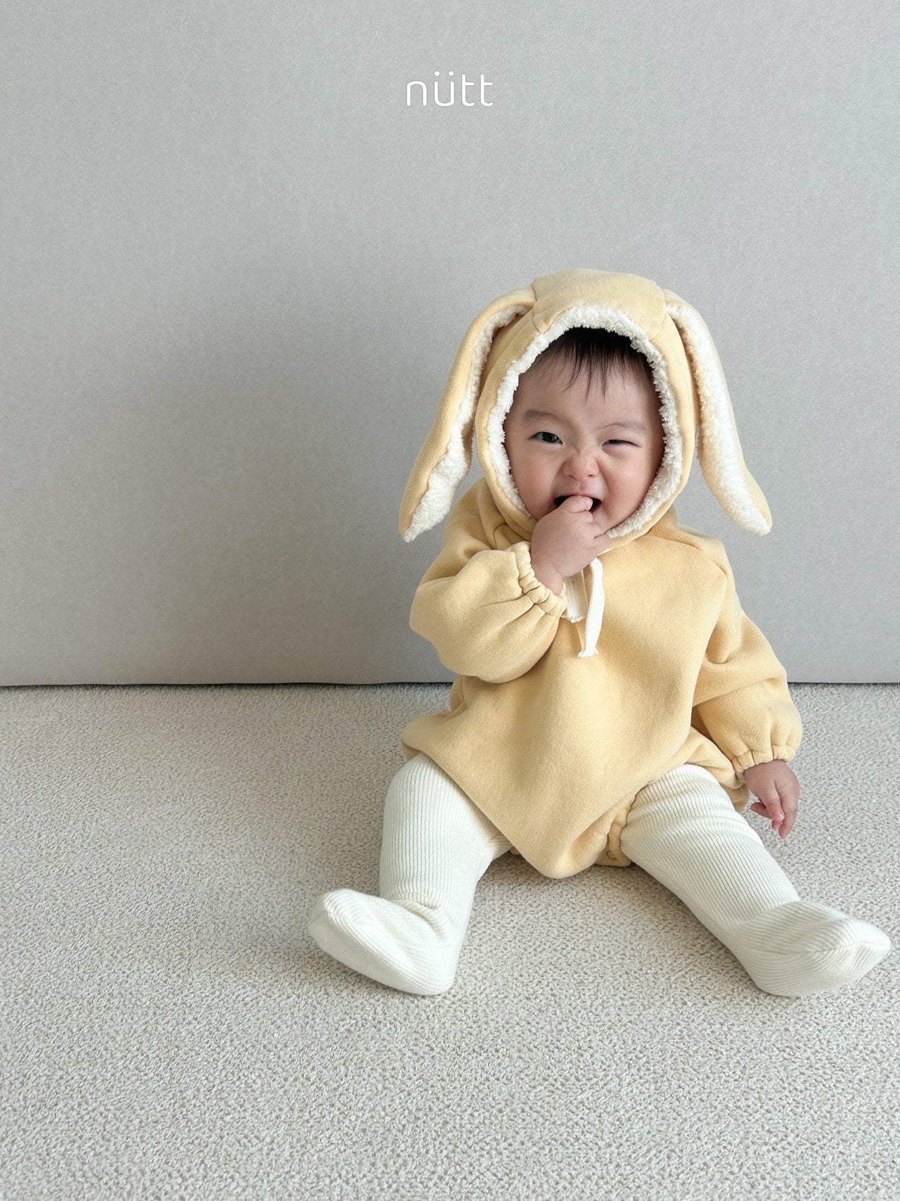 Nutt 25 Winter/ 兔兔連帽包屁衫