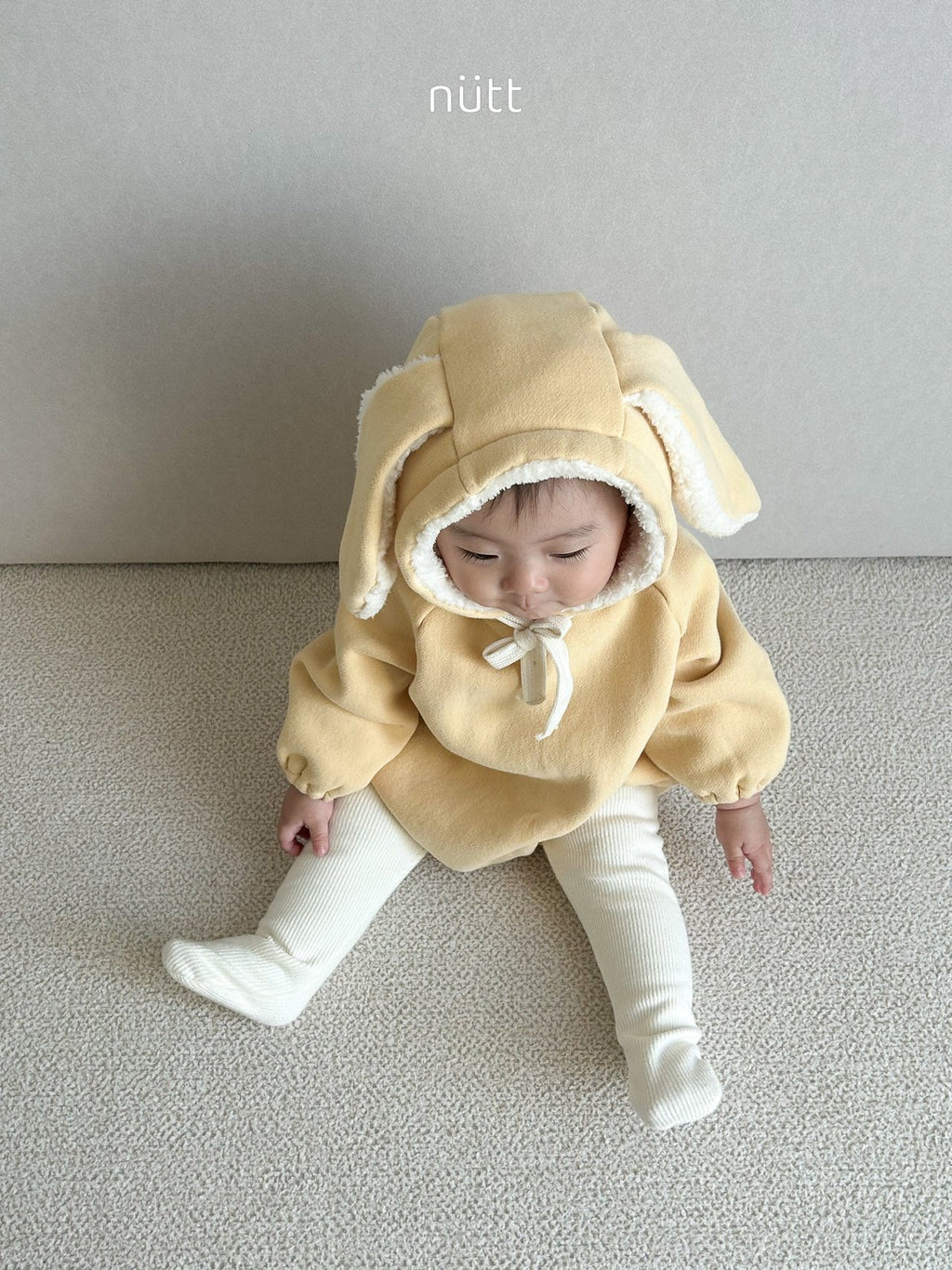 Nutt 25 Winter/ 兔兔連帽包屁衫