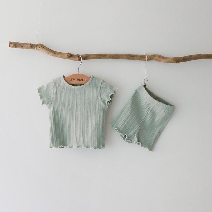 LN39/ Macaron set (T-shirt + pants set)