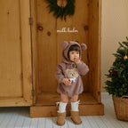 熊仔絨毛包屁衫