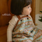 北歐風/心心絨毛工人褲