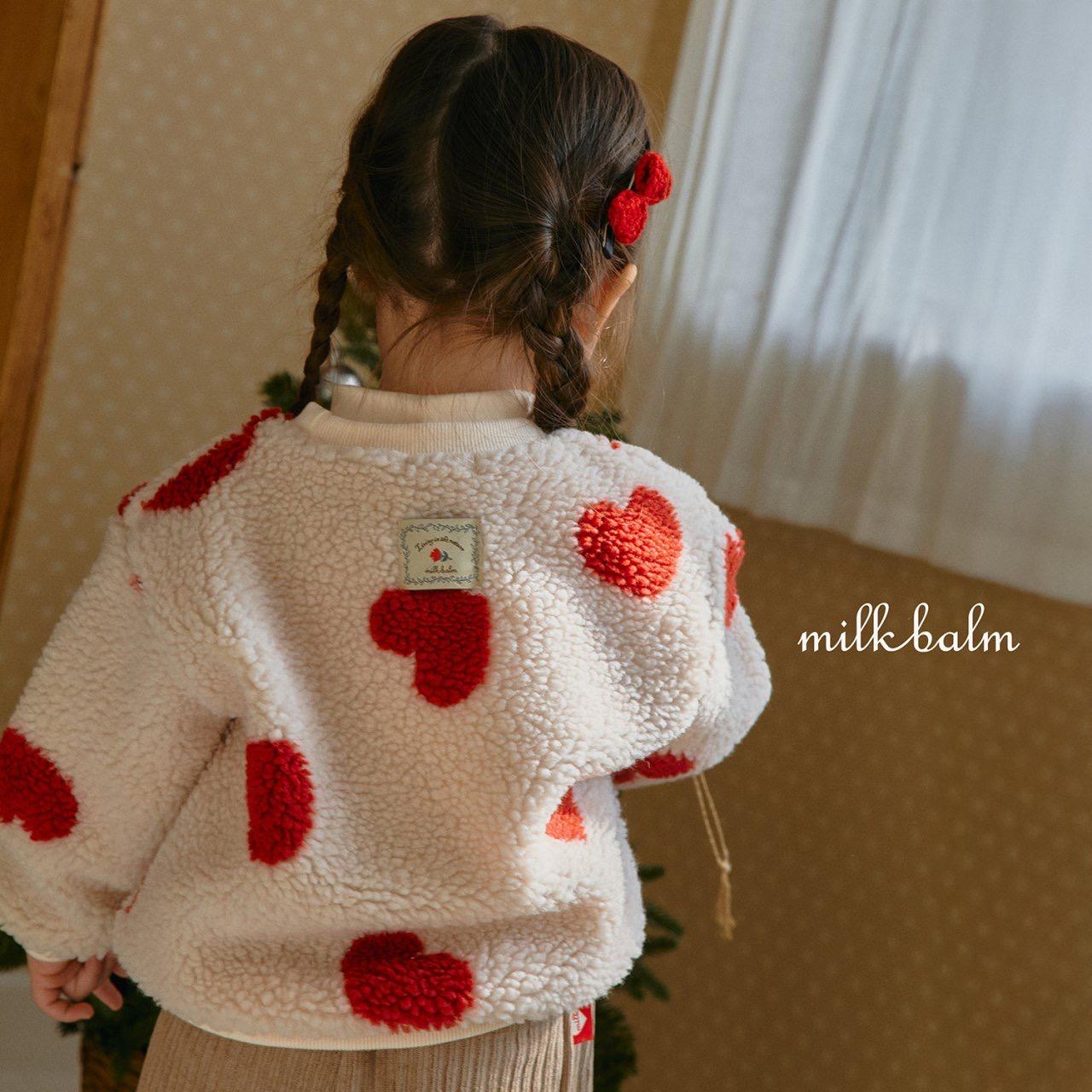 北歐風/心心絨毛衛衣