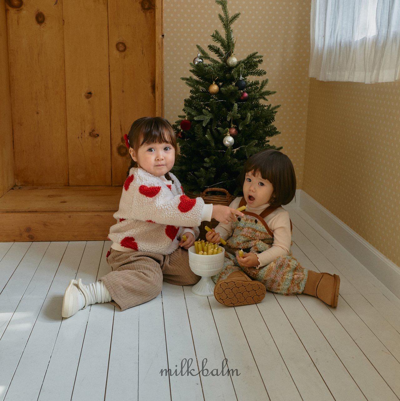 北歐風/心心絨毛衛衣