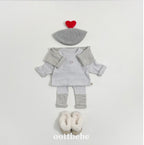 半樽領棉質長袖衫(兩件裝)