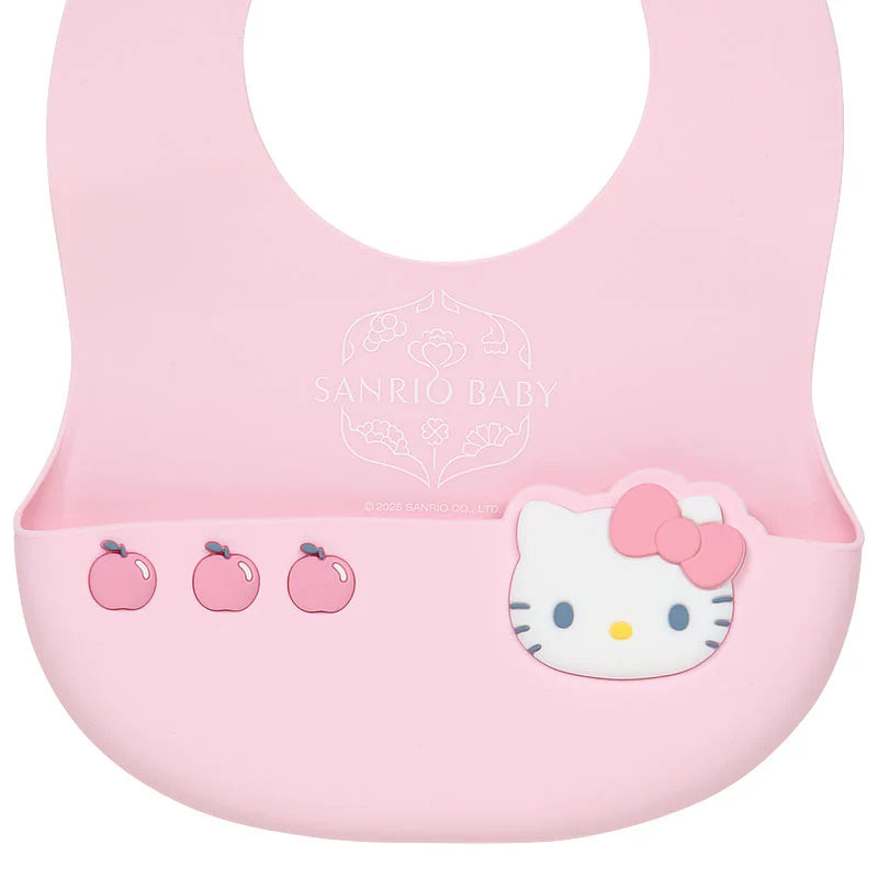 【日本直送】Sanrio Baby Hello Kitty 矽膠圍兜
