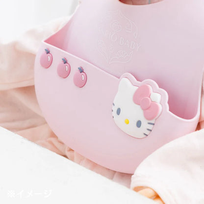 【日本直送】Sanrio Baby Hello Kitty 矽膠圍兜