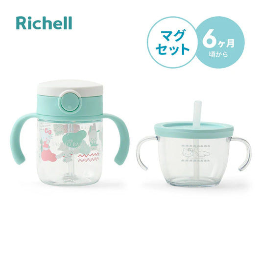 【日本直送】Sanrio Baby 學飲杯套裝