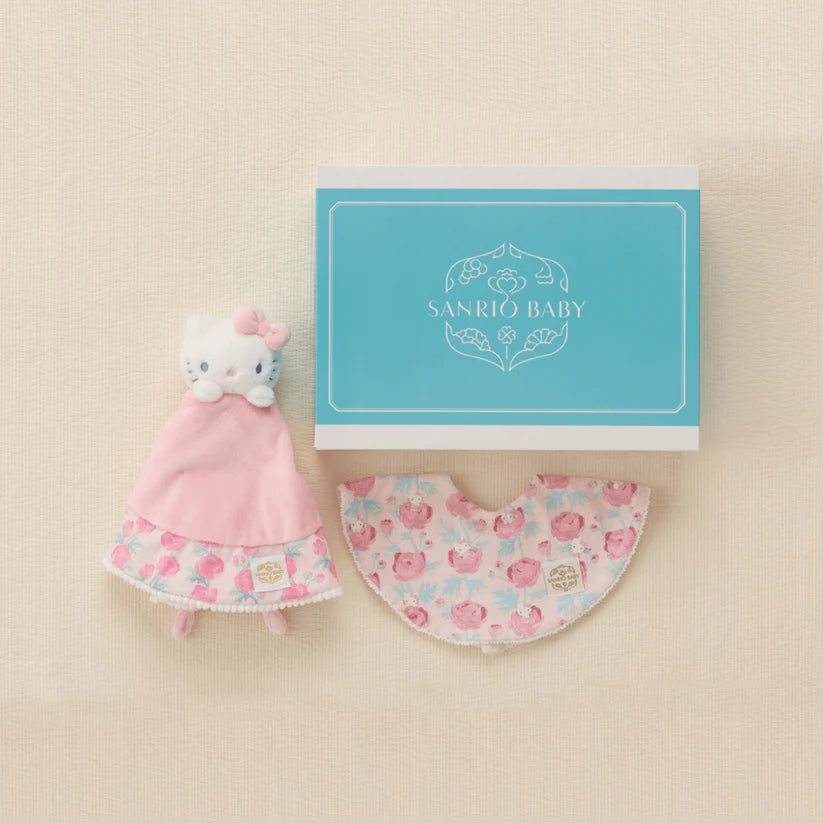 【日本直送】Sanrio Baby 安撫巾及口水肩禮盒套裝 (共8款)