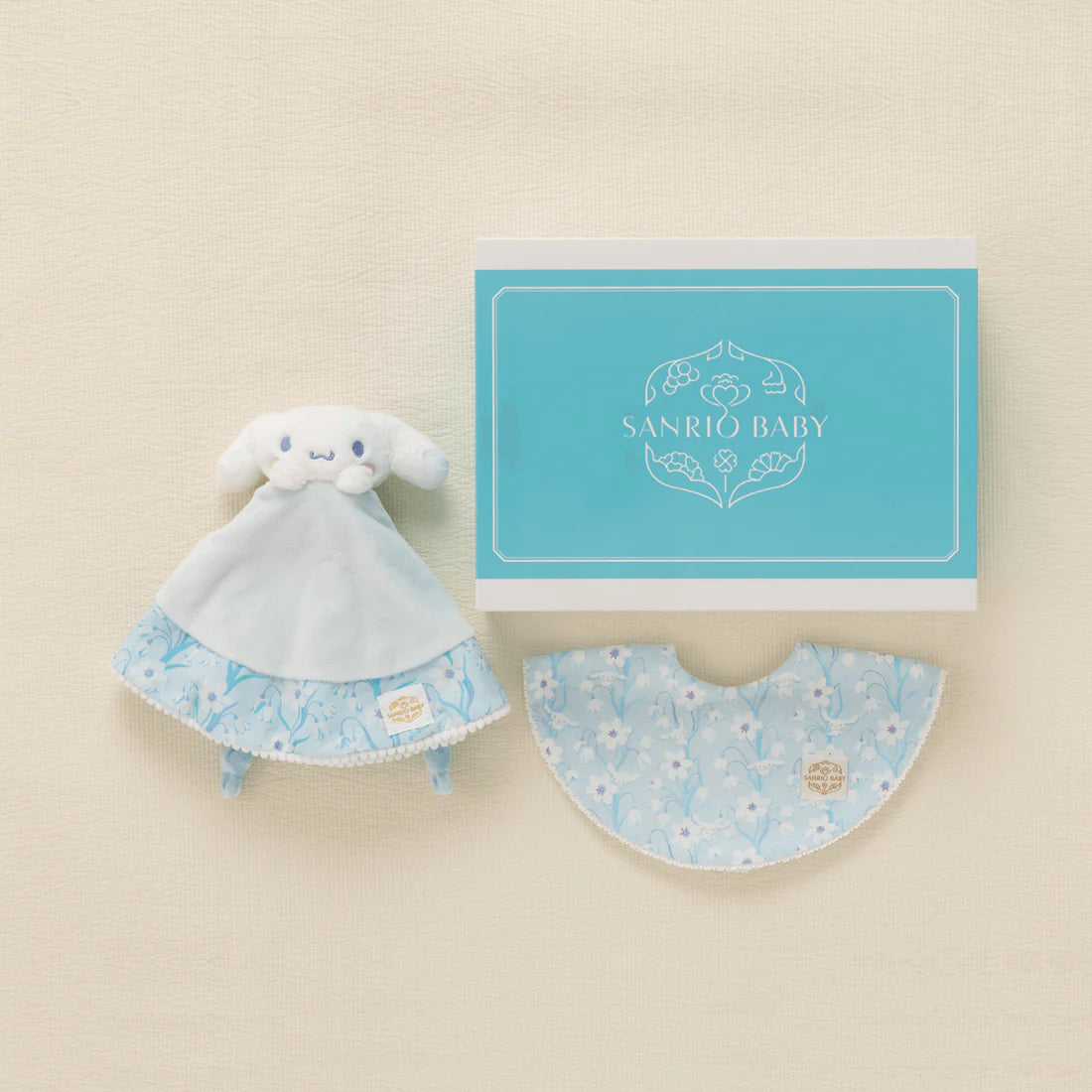 【日本直送】Sanrio Baby 安撫巾及口水肩禮盒套裝 (共8款)