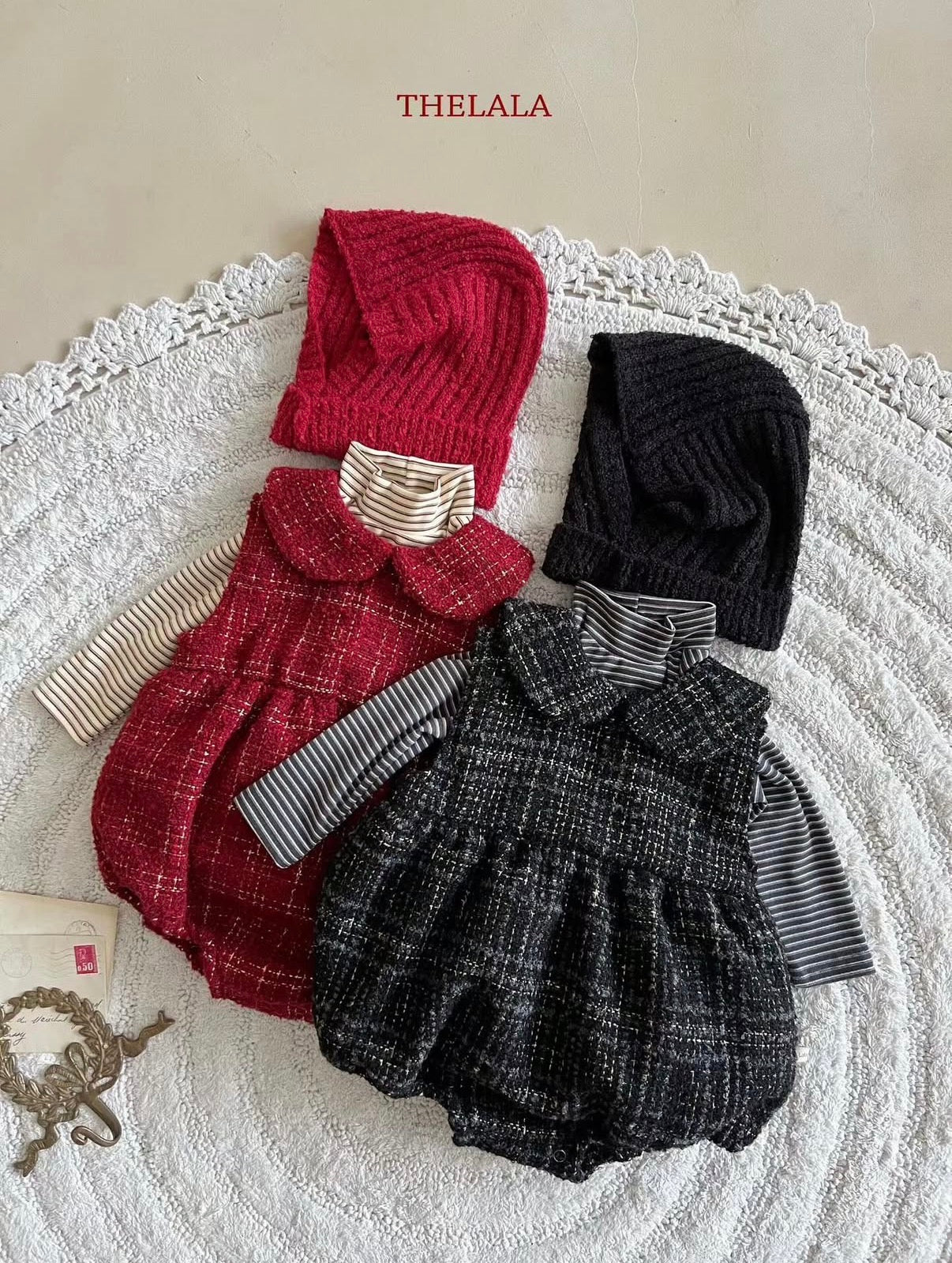 娃娃領背心包屁